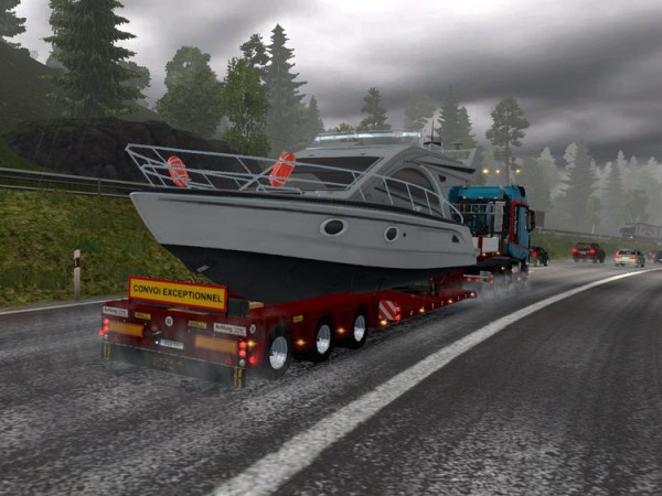 [Woche 7 – Montag bis Mittwoch] im Doppel gen Norden. Schaustellertrailer. Yachten brauchen&nbsp;Wasser.