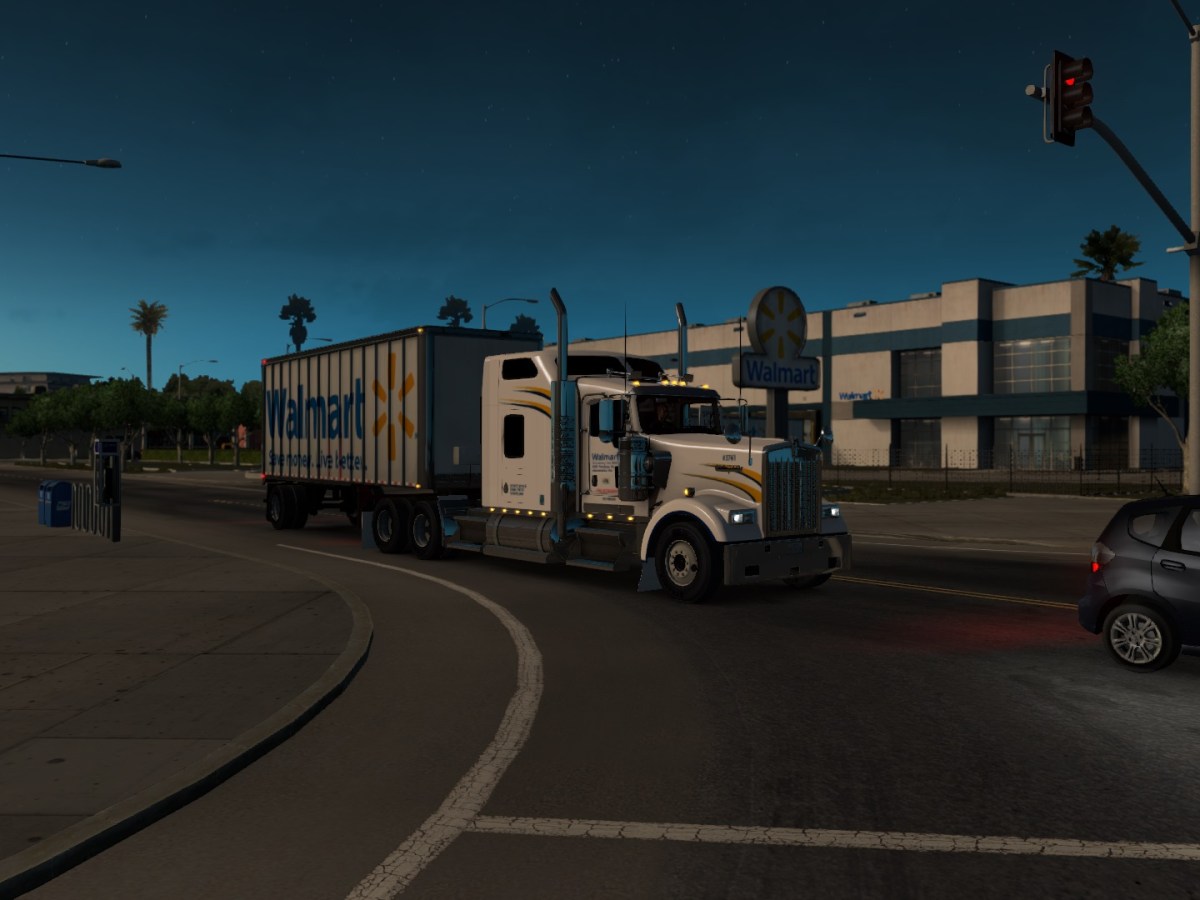 13. Von einer Tour als Sozius, ersten Touren im  Kenworth und CDL-Endorsements